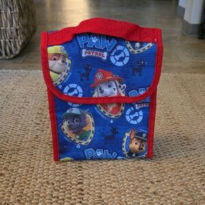 Nickelodeon Paw Patrol Blue and Red Kids Insulated Lunch Bag
